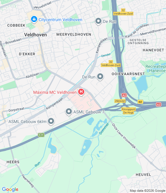 Google maps image for General Practitioner Veldhoven – De Kempen