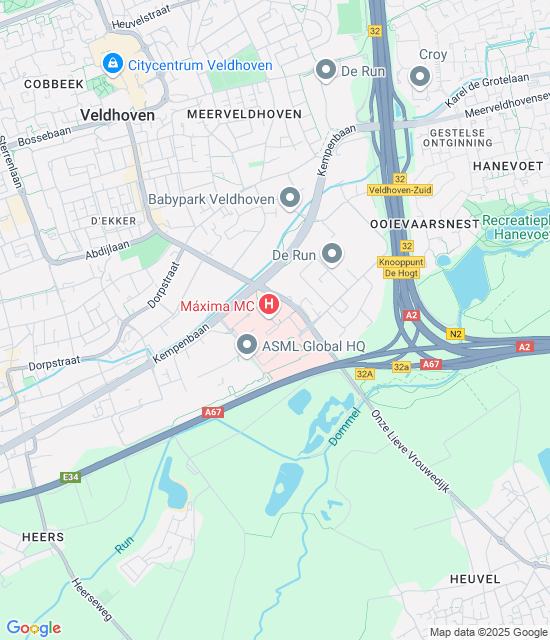 Google maps afbeelding voor Huisartsen Spoedpost Veldhoven – De Kempen