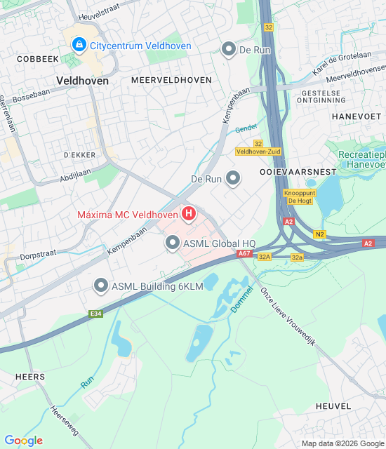Google maps afbeelding voor Huisartsen Spoedpost Veldhoven – De Kempen