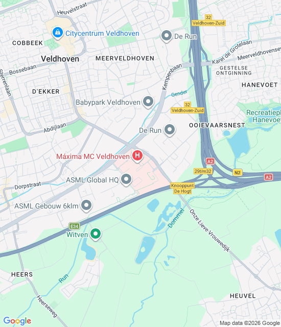 Google maps afbeelding voor Huisartsen Spoedpost Veldhoven – De Kempen